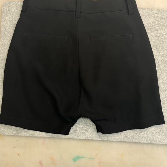 AYR Drop Crotch Black Shorts - Picture 4 of 6